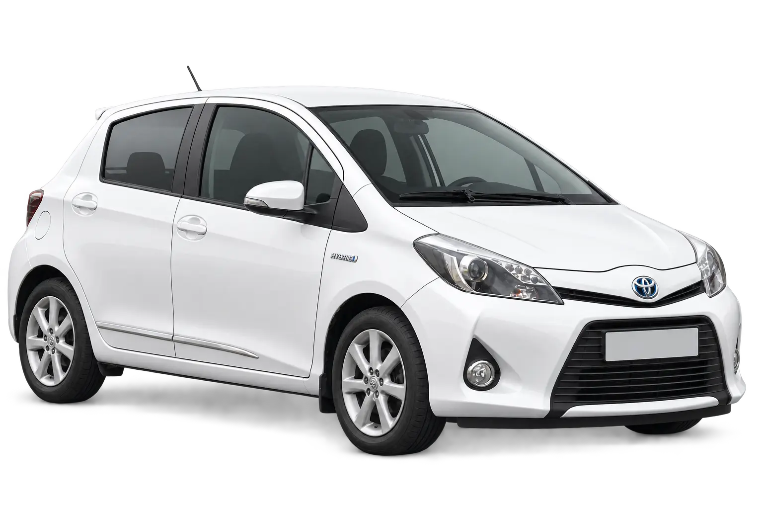Illustrasjon av Toyota Yaris Hybrid